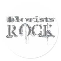Florists Rock stickers