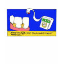 Floss Attacks Plaque T-Shirt by Orchidhaze Floss Attacks Plaque T-Shirt