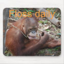 Flossing Teeth mousepads by Rebecca_Reeder Flossing Teeth mousepads
