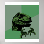 Flossoraptor Philosoraptor Poster
