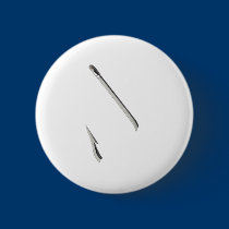 Flotsam Fish Hook buttons