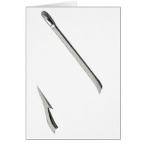 Flotsam Fish Hook Card