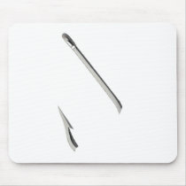 Flotsam Fish Hook mousepads
