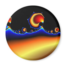 Flotsam Goodega - Fractal Refrigerator Magnet