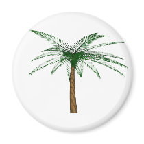 Flotsam Palm Fridge Magnets