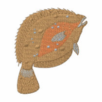 Flounder embroidered shirts