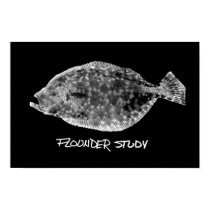 Flounder Study print "VERY POPULAR" by Galvetraz Flounder Study print "VERY POPULAR"
