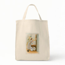 Flour Bakery Vintage Food Ad Art Bag
