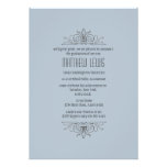 Flourish Ends Invitation
