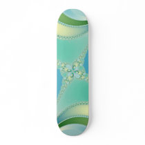 Flourish - Fractal Art Custom Skate Board