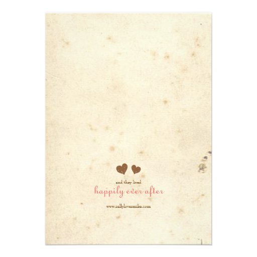 Flourish & Scroll Storybook Fairytale Invitation