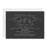 Flourish Wedding Invitation