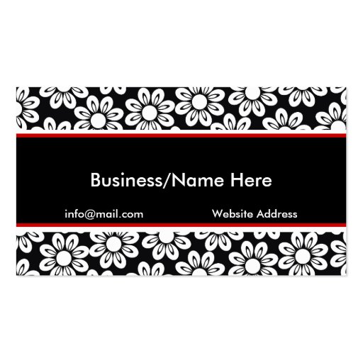 Flourishing Business Business Cards (front side)