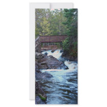Flow From The Bridge Personalized Rack Card