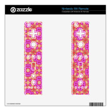 Flow Power Pattern Decal For Wii Remote