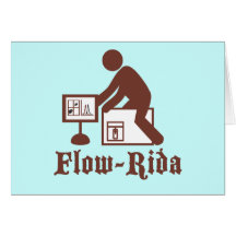 Flow Rida Greeting Card