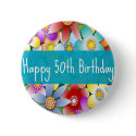 flower50th buttons by NightSweatsDiva flower50th buttons