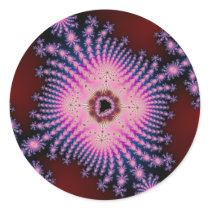 Flower 11 round stickers