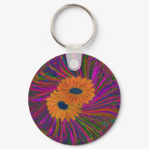 FLOWER #4 keychains by hadleymonster FLOWER #4 keychains