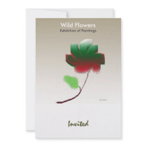 Flower 6 invitations by livart Flower 6 invitations