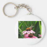 Flower and Butterfly Photo Keychains