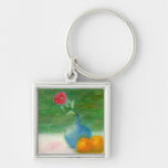 Flower and Fruit Still Life, Keychain