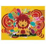 Flower and lion flyers