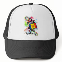 Flower Andorra Mesh Hats