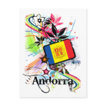 Flower Andorra Postcards