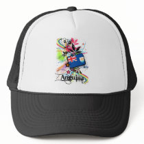 Flower Anguilla Mesh Hats