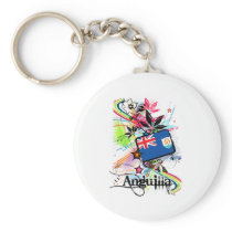 Flower Anguilla Keychains