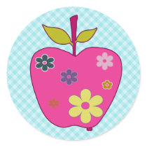 Flower Apple Sticker stickers
