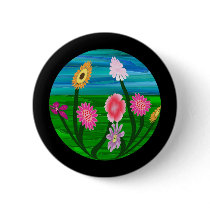 Flower Aquarium buttons