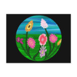 Flower Aquarium Postcard