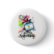 Flower Argentina Button