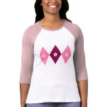 Flower Argyle T-Shirt