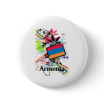 Flower Armenia Pin