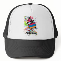 Flower Armenia Mesh Hats