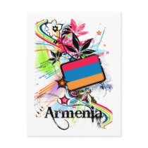 Flower Armenia Post Card