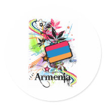 Flower Armenia Stickers