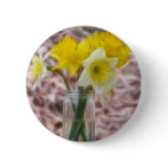 Flower Arrangement - Daffodils Pin