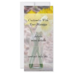 Flower Arrangement - Daffodils Full Color Rack Card