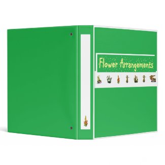 Flower Arrangements Compilation binder