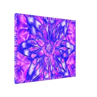 Flower Art 1 Stretched Canvas Print