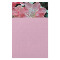 Flower Art Fantasy Glow Stationery