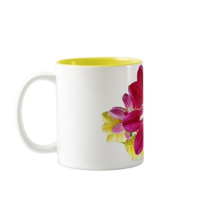 Flower art coffee mugs by inuit1963