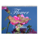 twopage_calendar - This adorable flower babies calendar is an enchanting way to combine 12 beautiful flower baby pictures in one gift!. This Flower Babies calendar adds beauty to any room and makes a lovely gift!