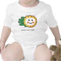 Flower baby t-shirt bodysuit