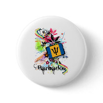 Flower Barbados Pins