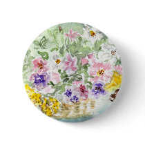 Flower Basket Button